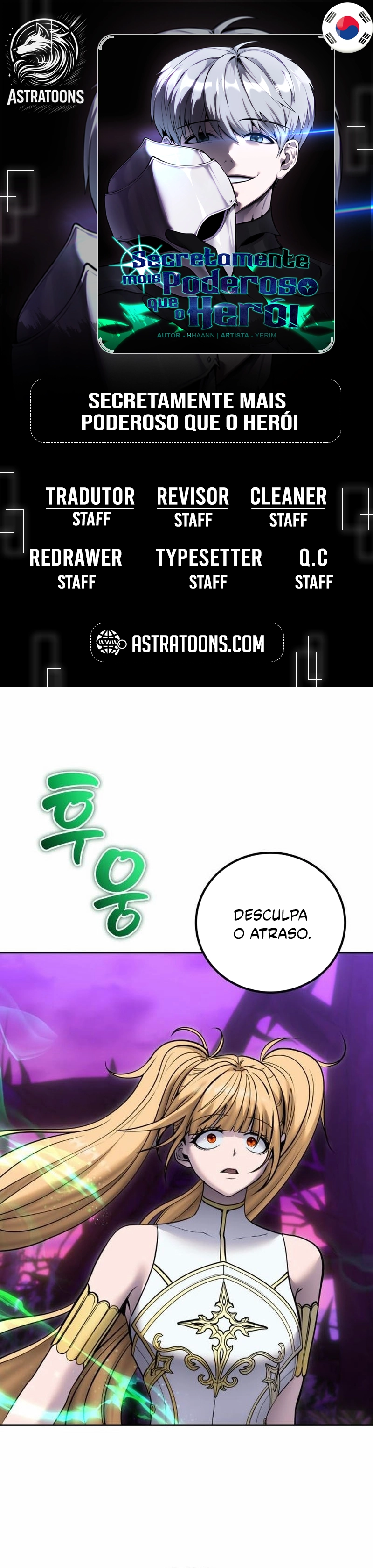 Read Secretamente Mais Poderoso que o Herói (PT-BR) PT Manga Online