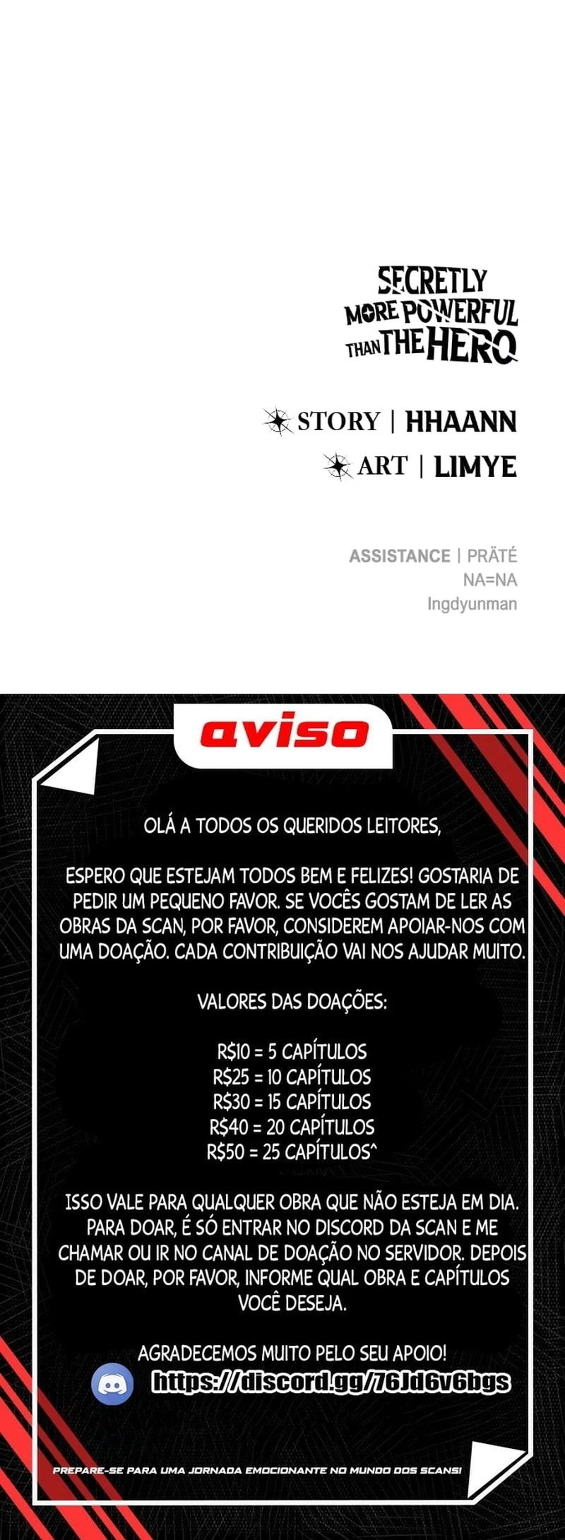 Read Secretamente Mais Poderoso que o Herói (PT-BR) PT Manga Online