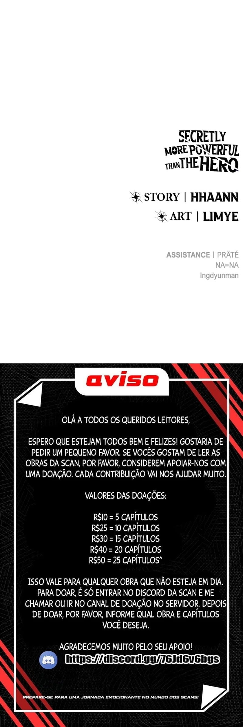 Read Secretamente Mais Poderoso que o Herói (PT-BR) PT Manga Online