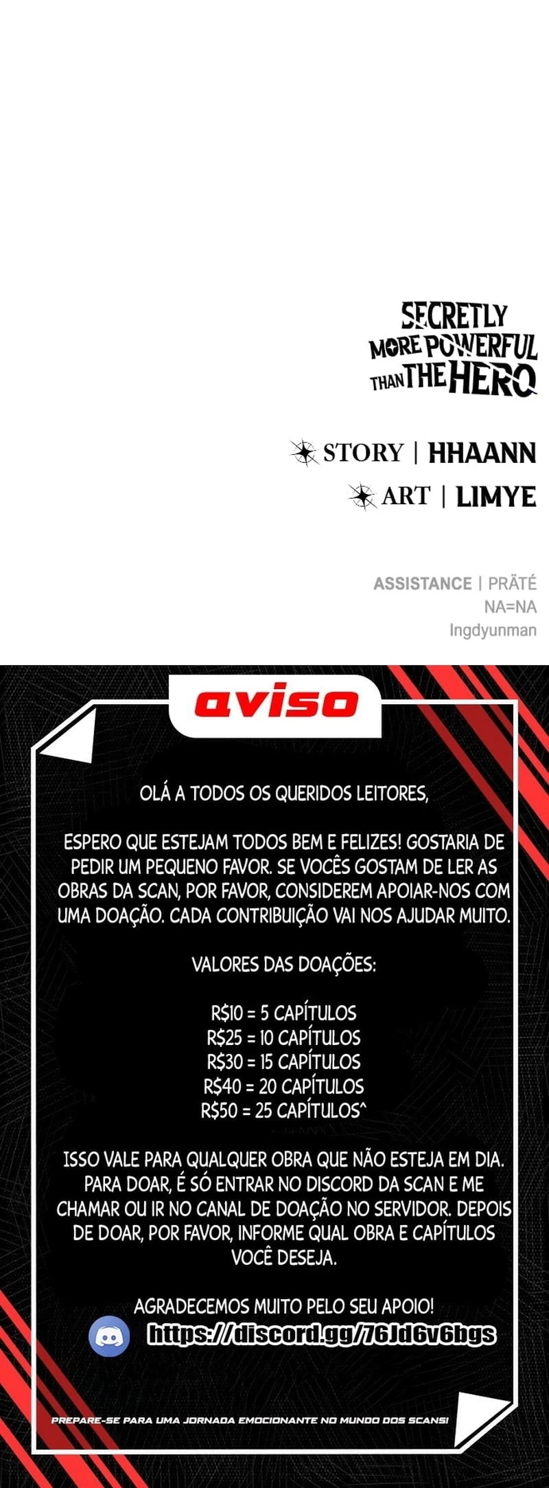 Read Secretamente Mais Poderoso que o Herói (PT-BR) PT Manga Online