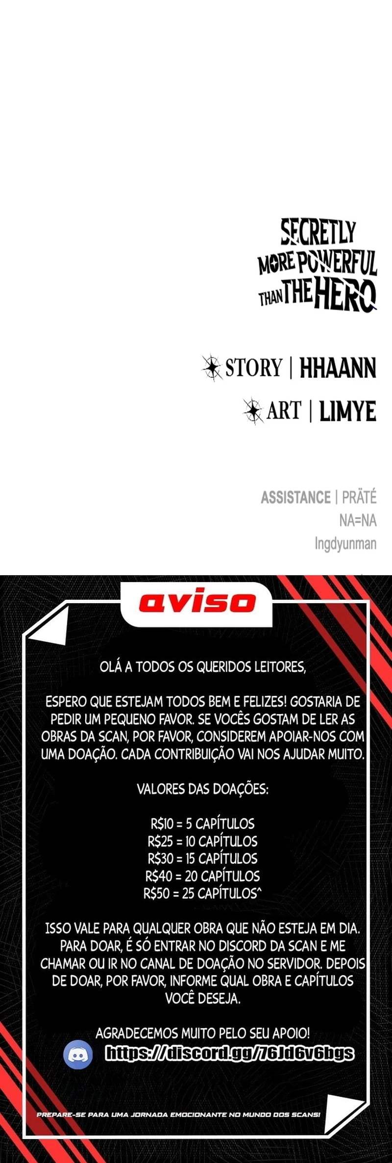 Read Secretamente Mais Poderoso que o Herói (PT-BR) PT Manga Online