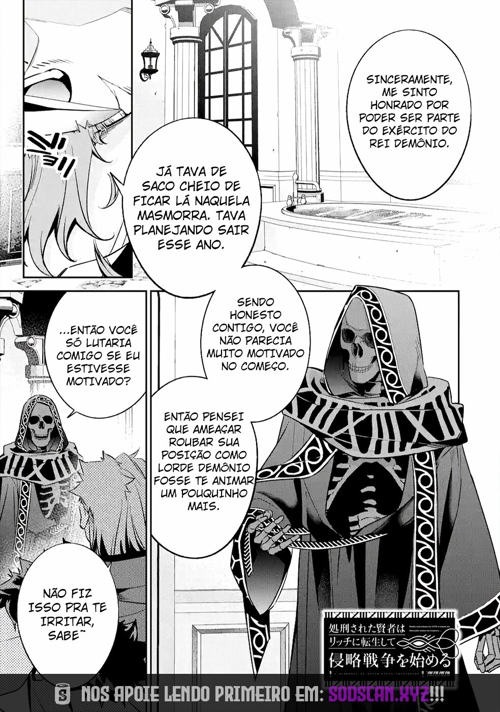 Read Shokei Sareta Kenja wa Lich ni Tensei (PT-BR) PT Manga Online