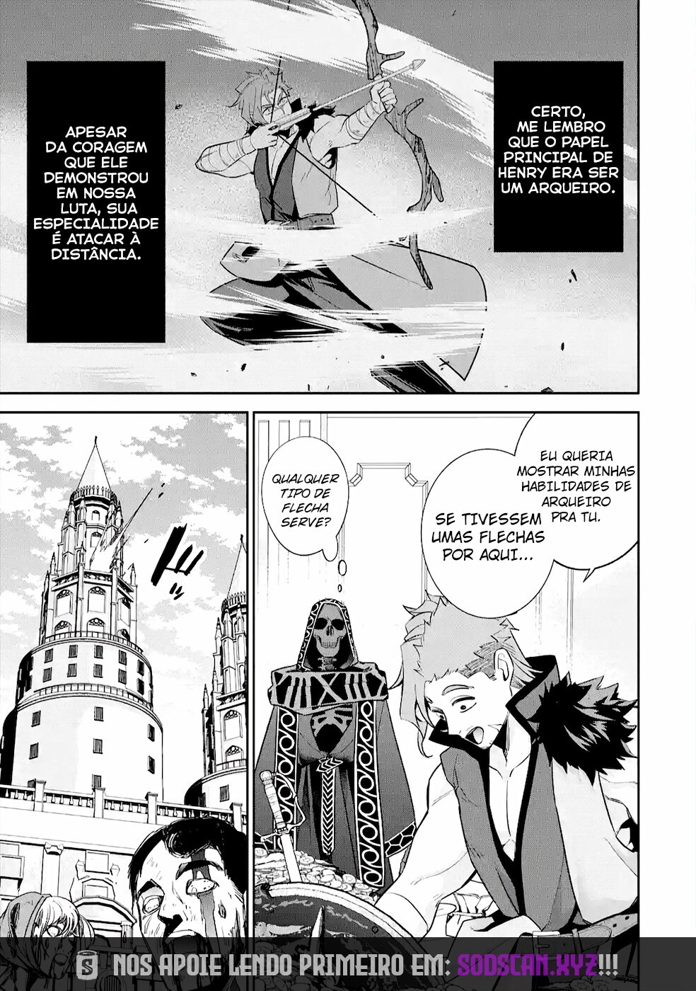 Read Shokei Sareta Kenja wa Lich ni Tensei (PT-BR) PT Manga Online