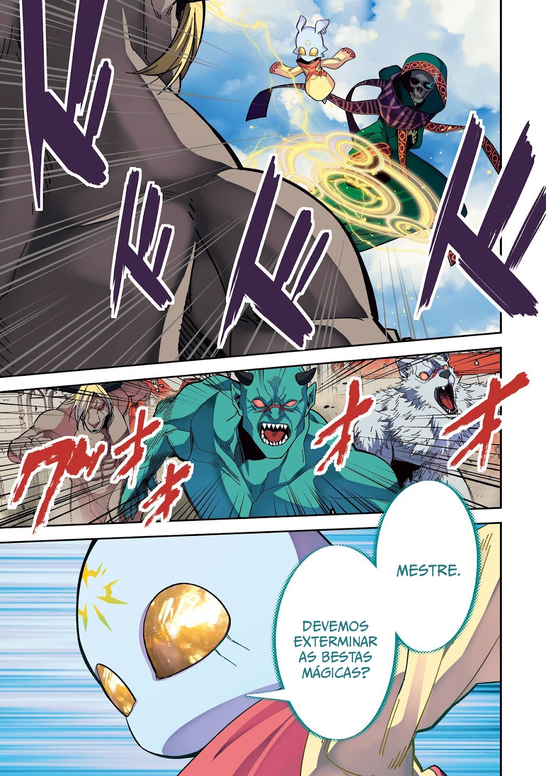 Read Shokei Sareta Kenja wa Lich ni Tensei (PT-BR) PT Manga Online