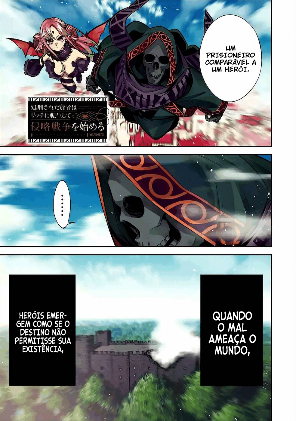 Read Shokei Sareta Kenja wa Lich ni Tensei (PT-BR) PT Manga Online
