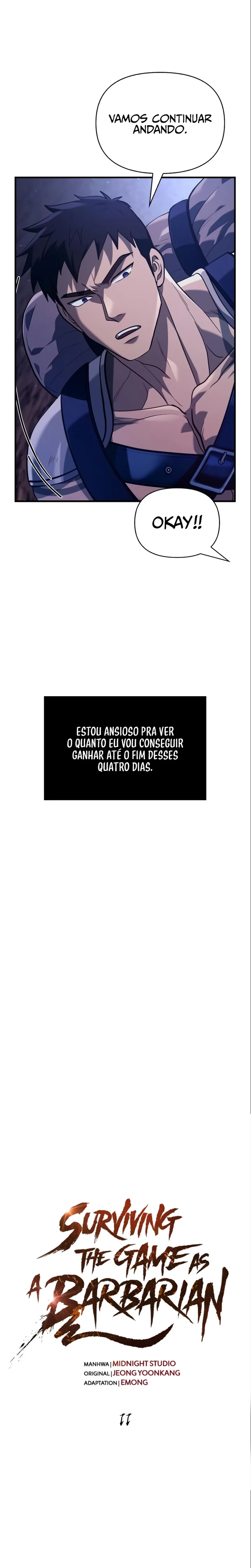 Read Sobrevivendo ao Jogo como um Bárbaro (PT-BR) PT Manga Online