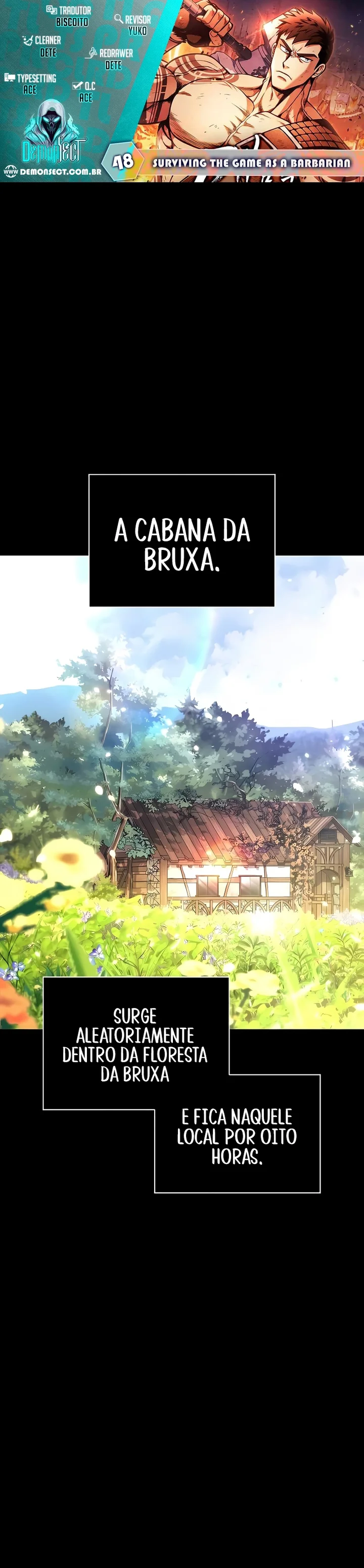 Read Sobrevivendo ao Jogo como um Bárbaro (PT-BR) PT Manga Online