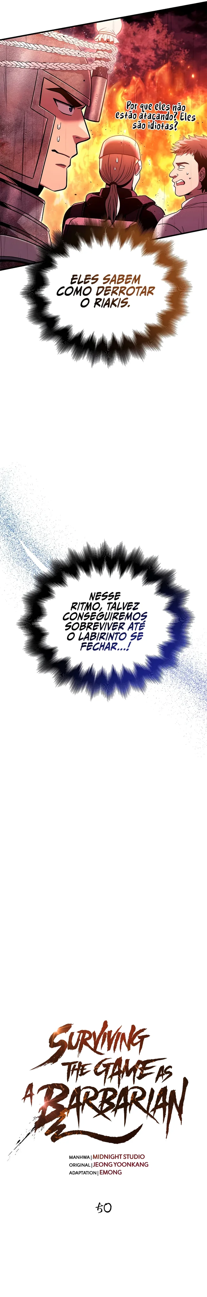Read Sobrevivendo ao Jogo como um Bárbaro (PT-BR) PT Manga Online