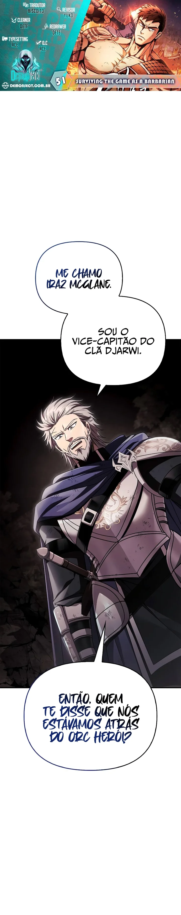 Read Sobrevivendo ao Jogo como um Bárbaro (PT-BR) PT Manga Online