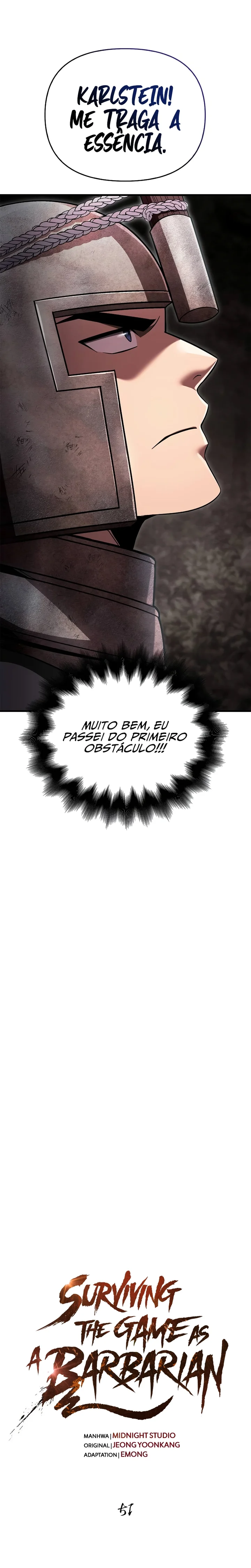Read Sobrevivendo ao Jogo como um Bárbaro (PT-BR) PT Manga Online
