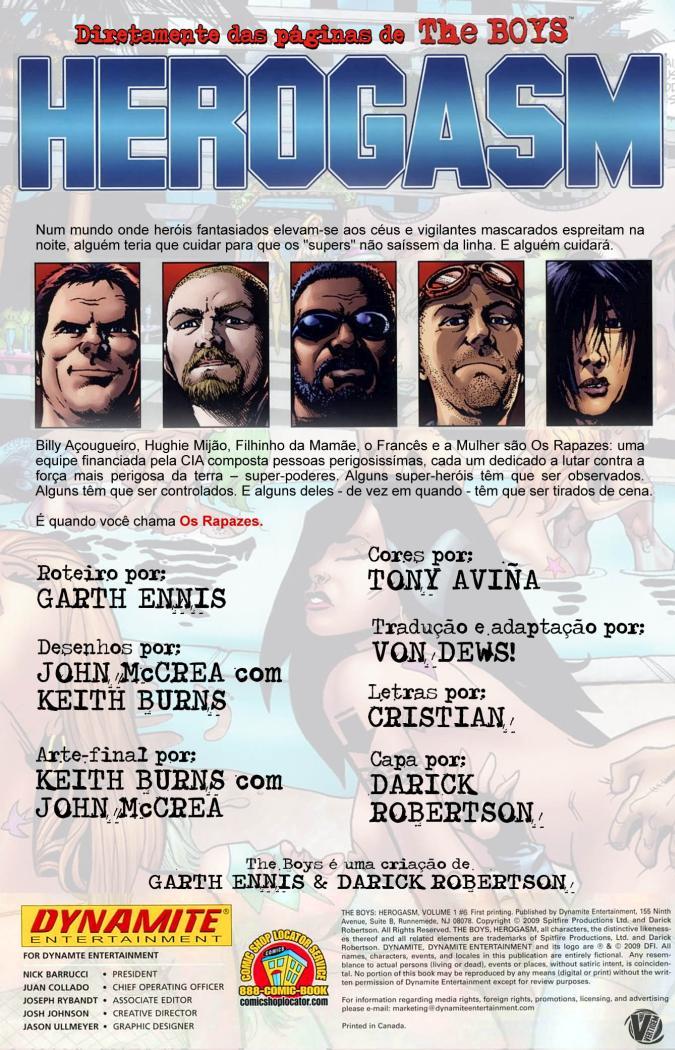 Read The Boys - Herogasm (PT-BR) PT Manga Online