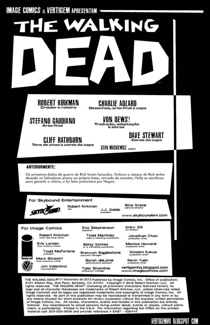 Read The Walking Dead (PT-BR) PT Manga Online