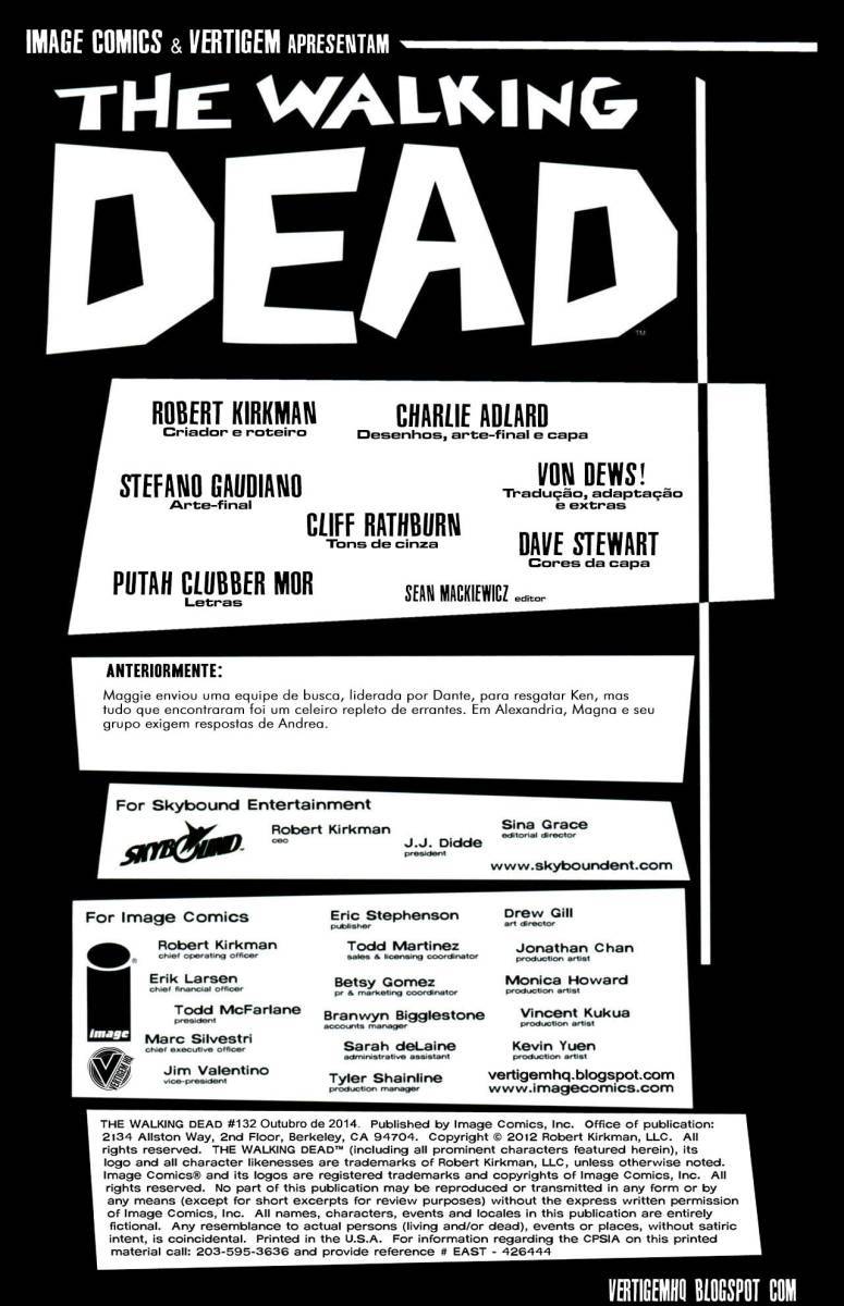 Read The Walking Dead (PT-BR) PT Manga Online