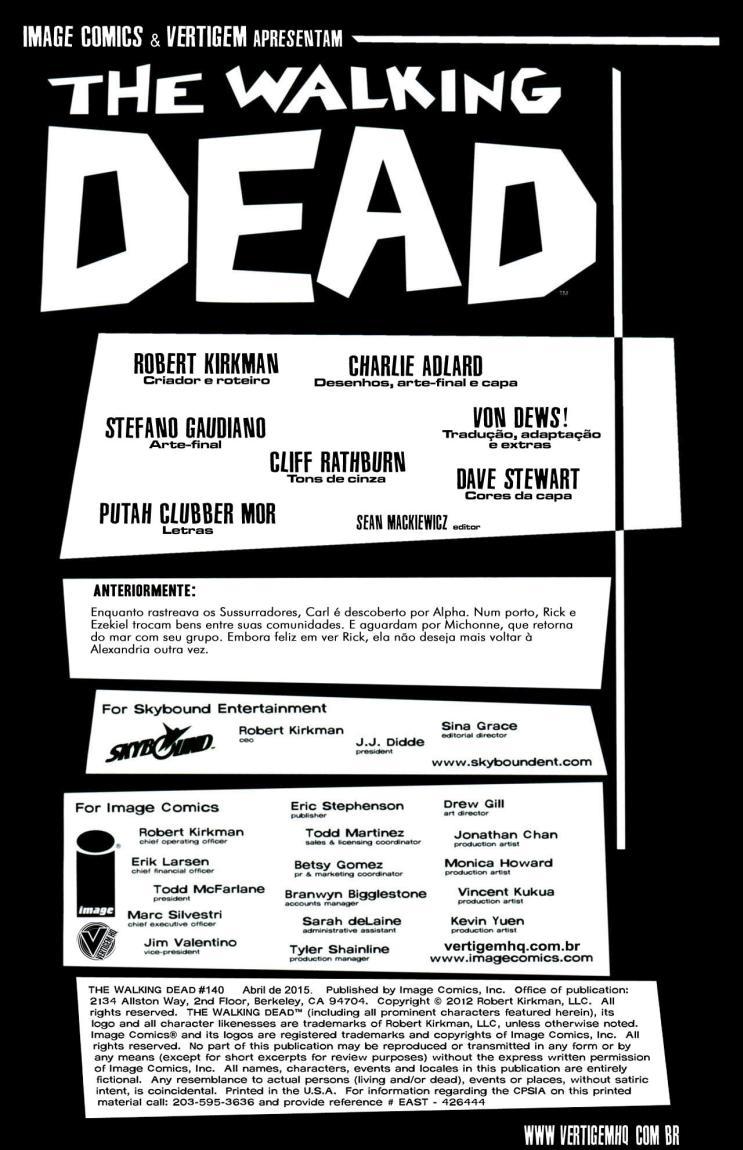 Read The Walking Dead (PT-BR) PT Manga Online