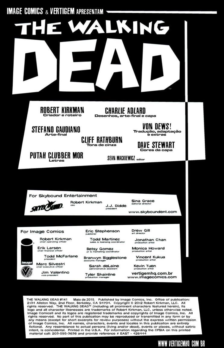 Read The Walking Dead (PT-BR) PT Manga Online