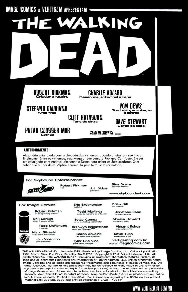 Read The Walking Dead (PT-BR) PT Manga Online