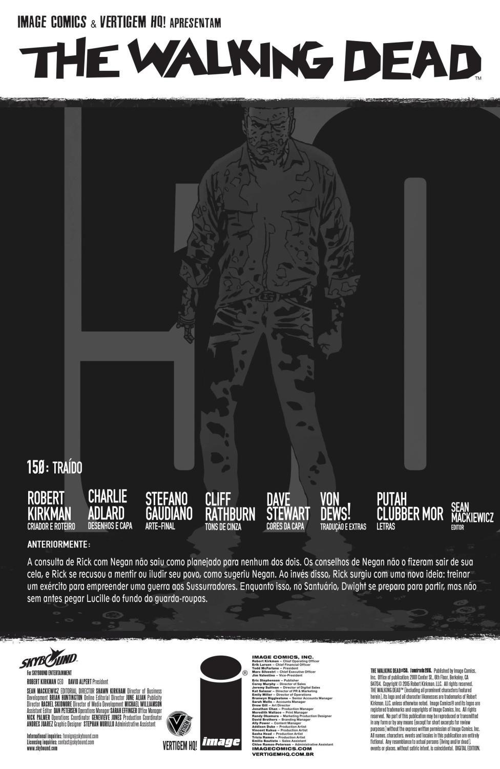 Read The Walking Dead (PT-BR) PT Manga Online
