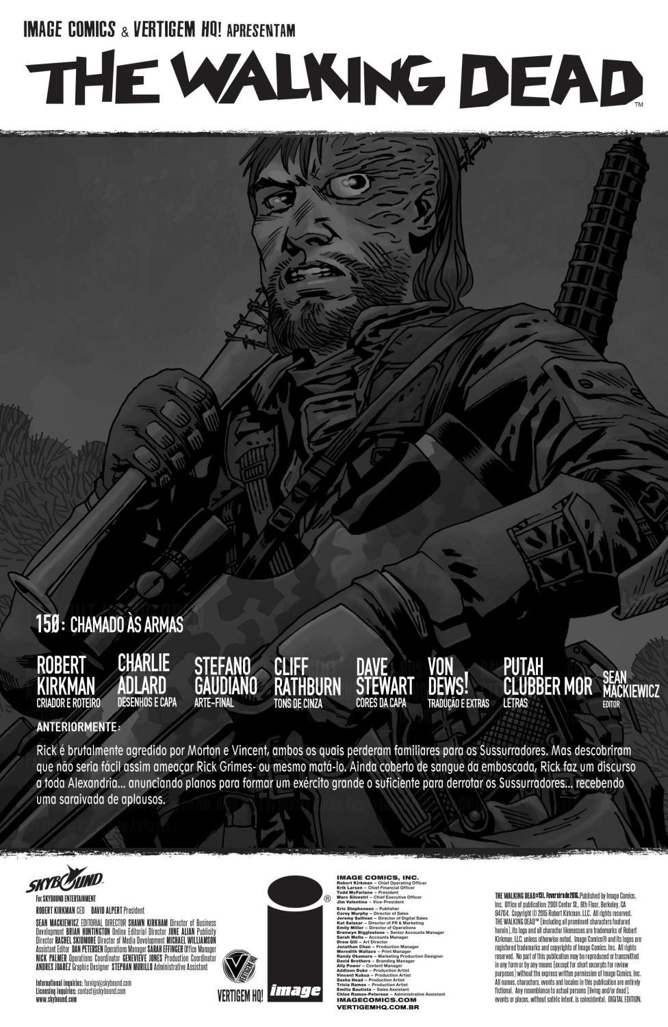 Read The Walking Dead (PT-BR) PT Manga Online