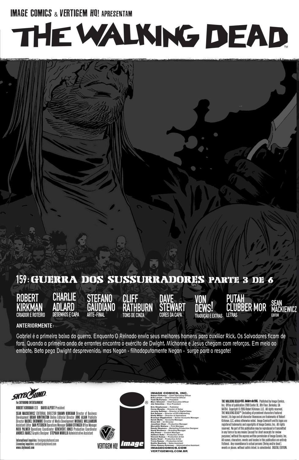 Read The Walking Dead (PT-BR) PT Manga Online
