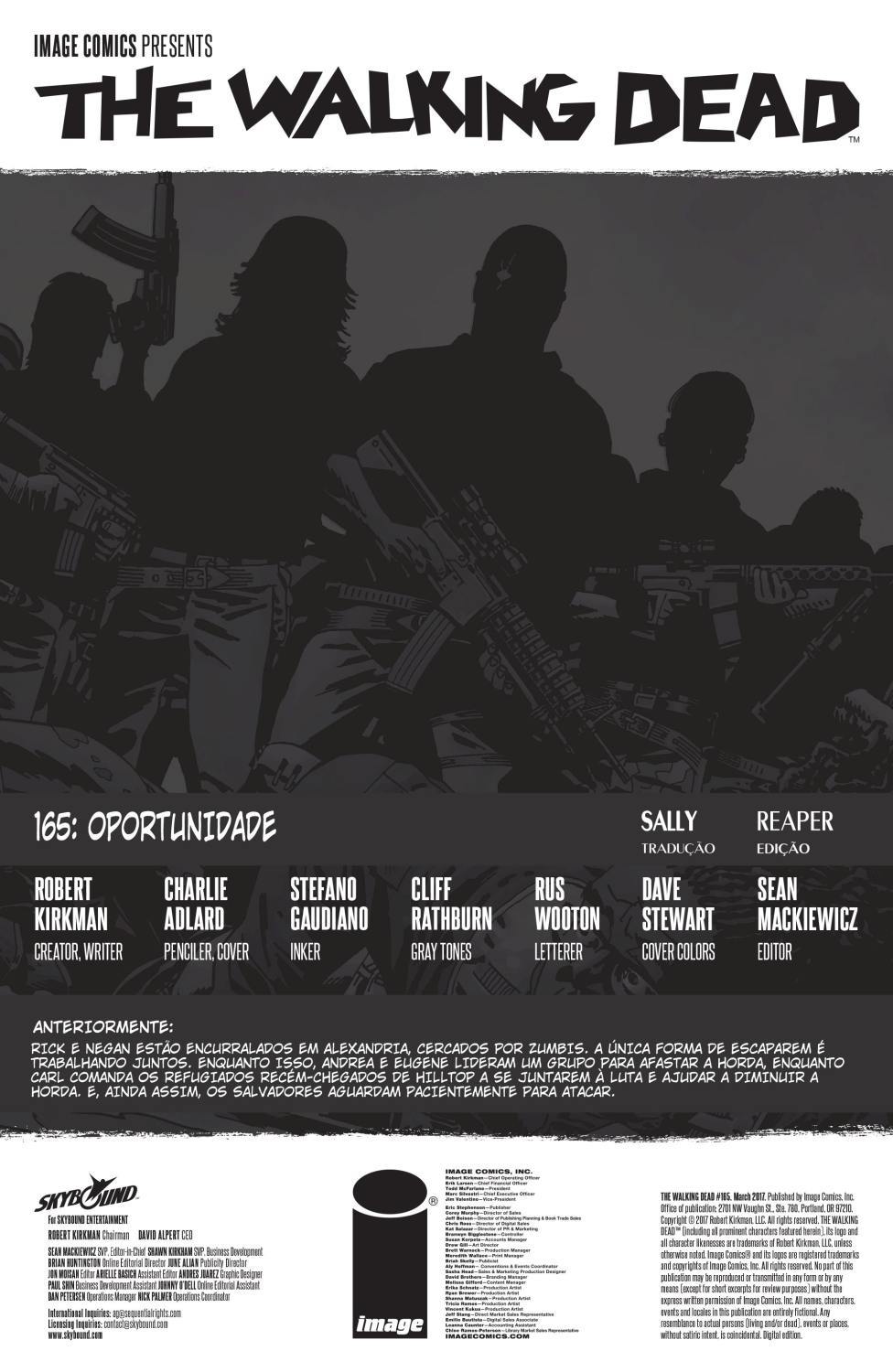 Read The Walking Dead (PT-BR) PT Manga Online