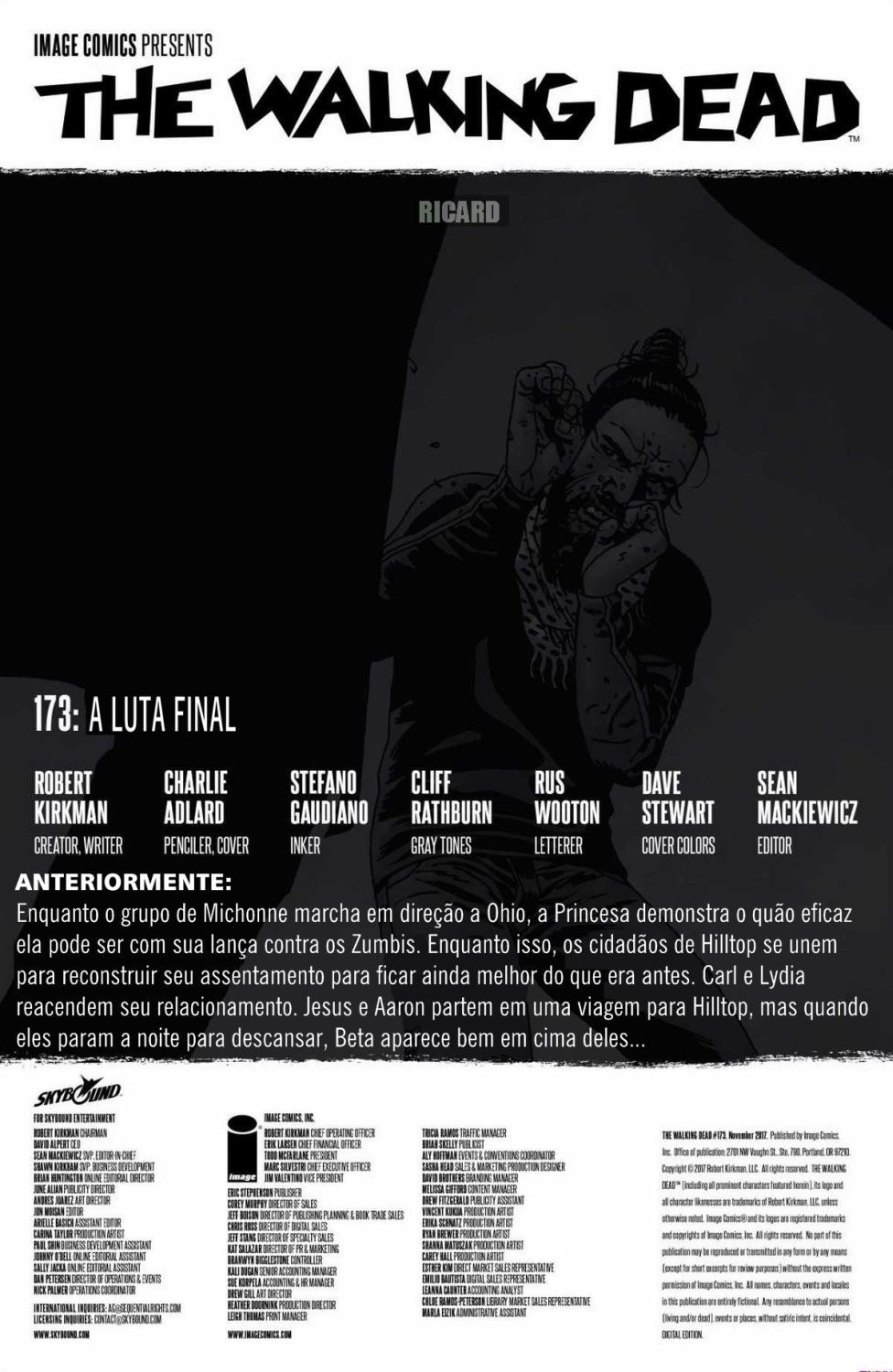 Read The Walking Dead (PT-BR) PT Manga Online