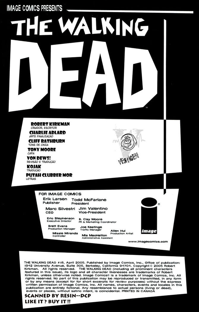 Read The Walking Dead (PT-BR) PT Manga Online
