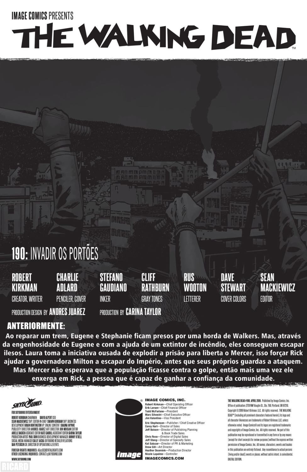 Read The Walking Dead (PT-BR) PT Manga Online