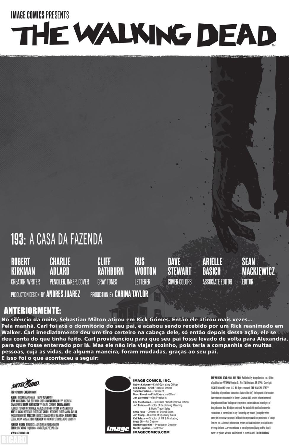 Read The Walking Dead (PT-BR) PT Manga Online