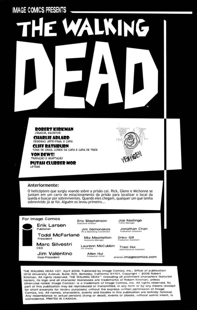 Read The Walking Dead (PT-BR) PT Manga Online