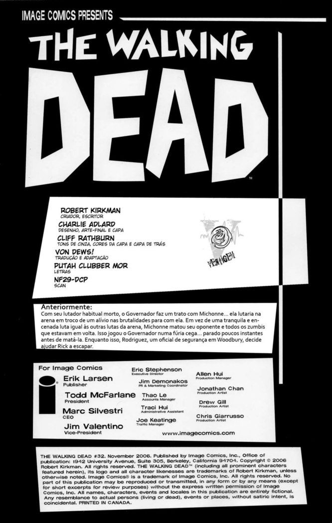 Read The Walking Dead (PT-BR) PT Manga Online
