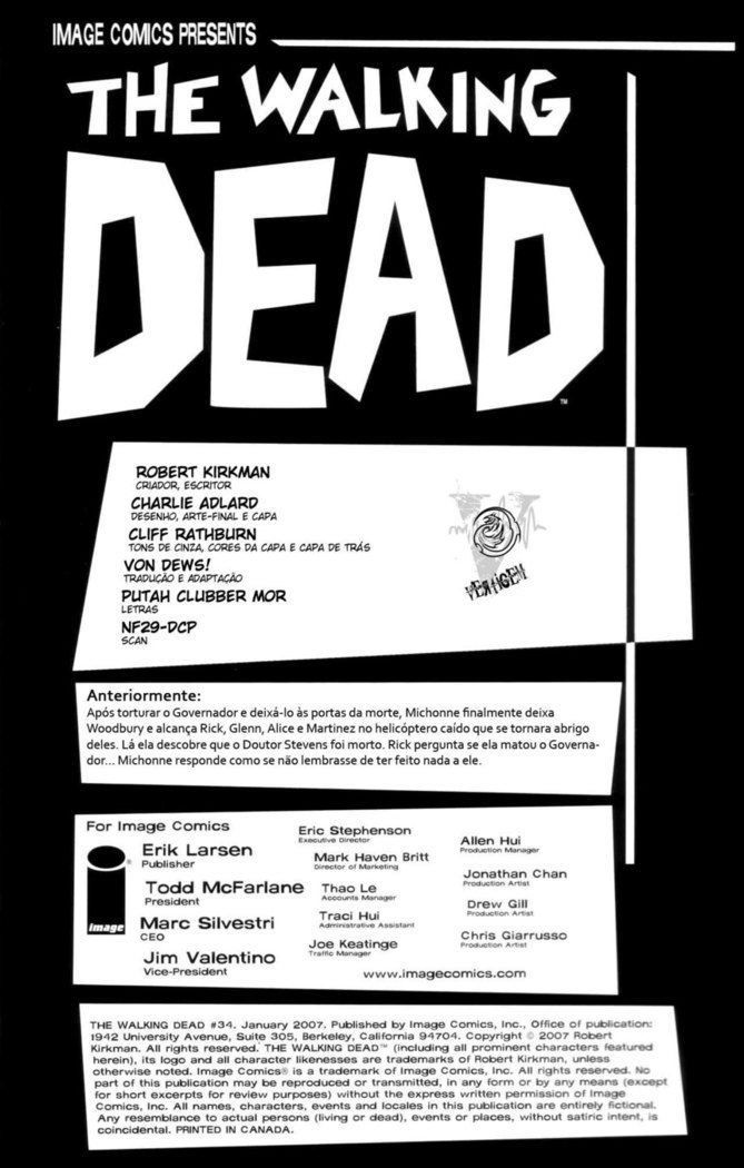 Read The Walking Dead (PT-BR) PT Manga Online