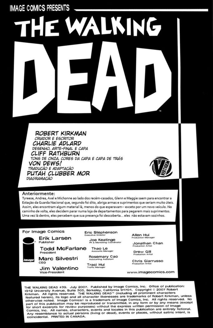 Read The Walking Dead (PT-BR) PT Manga Online