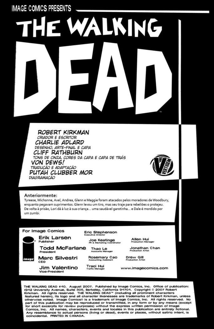 Read The Walking Dead (PT-BR) PT Manga Online