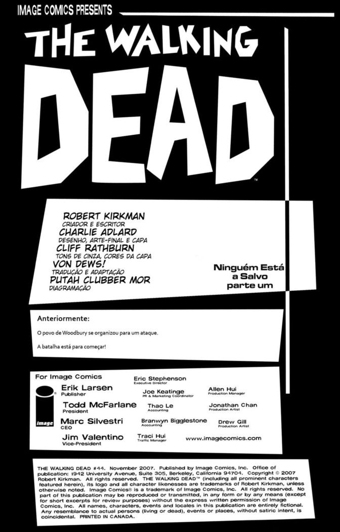 Read The Walking Dead (PT-BR) PT Manga Online