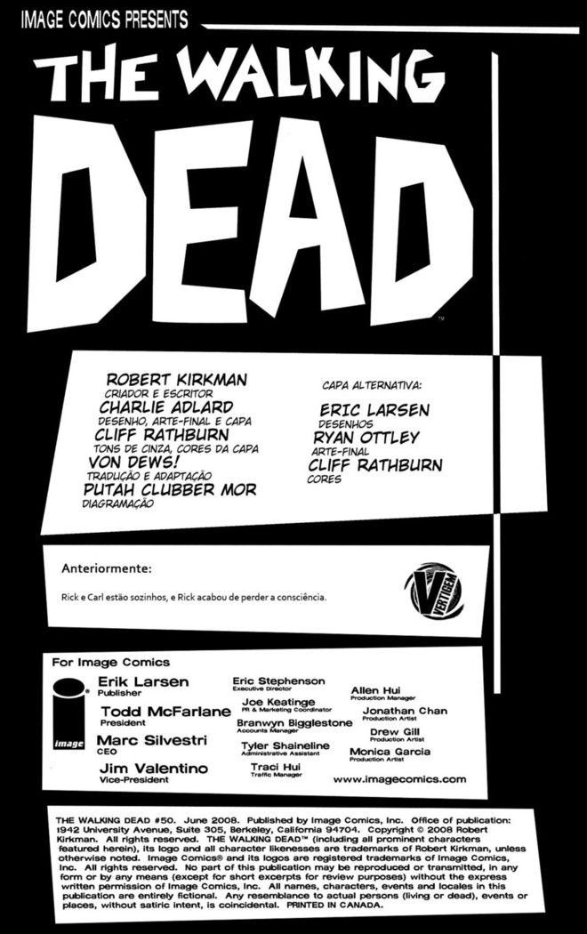 Read The Walking Dead (PT-BR) PT Manga Online