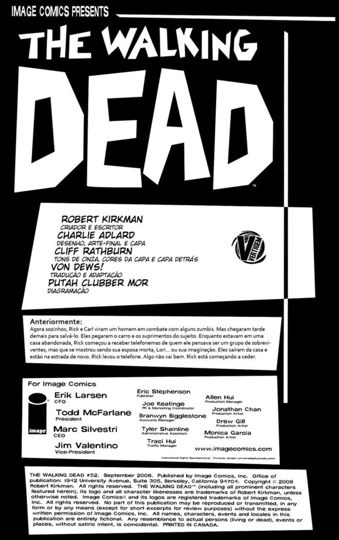 Read The Walking Dead (PT-BR) PT Manga Online