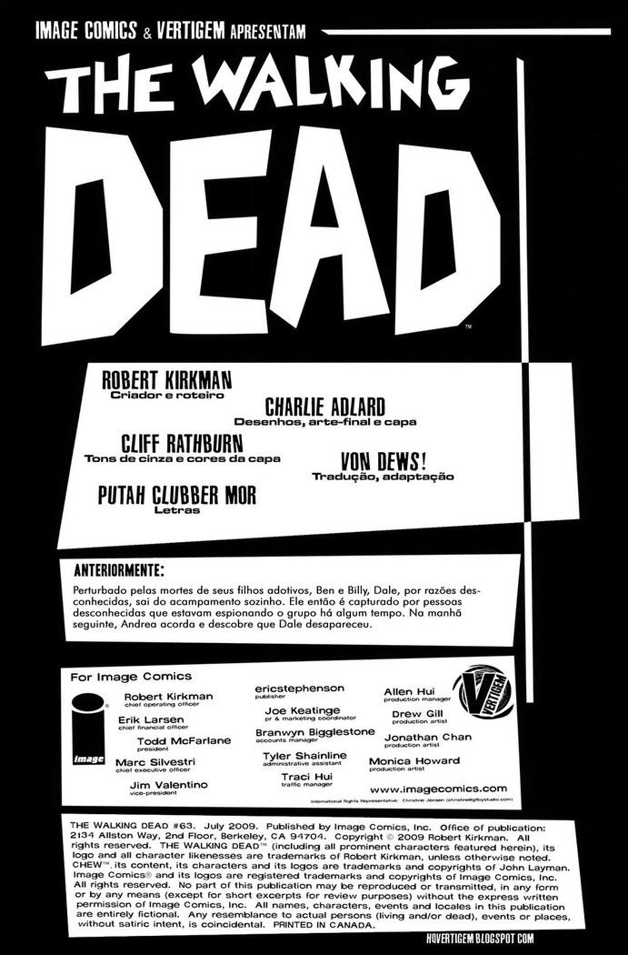 Read The Walking Dead (PT-BR) PT Manga Online