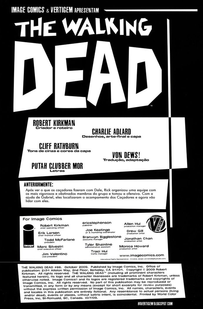 Read The Walking Dead (PT-BR) PT Manga Online