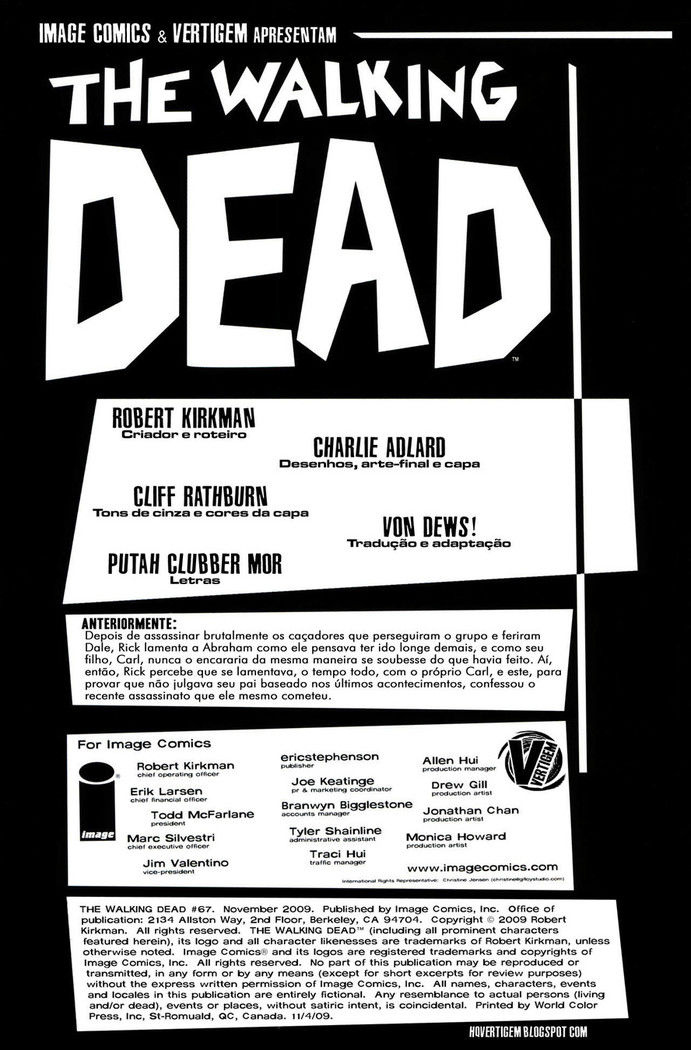 Read The Walking Dead (PT-BR) PT Manga Online