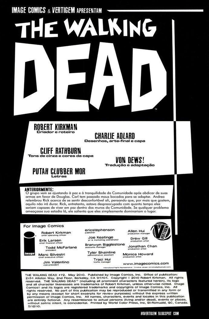 Read The Walking Dead (PT-BR) PT Manga Online