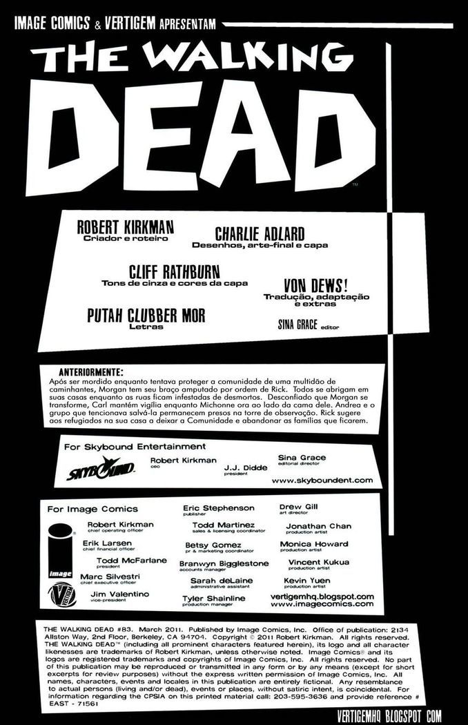 Read The Walking Dead (PT-BR) PT Manga Online