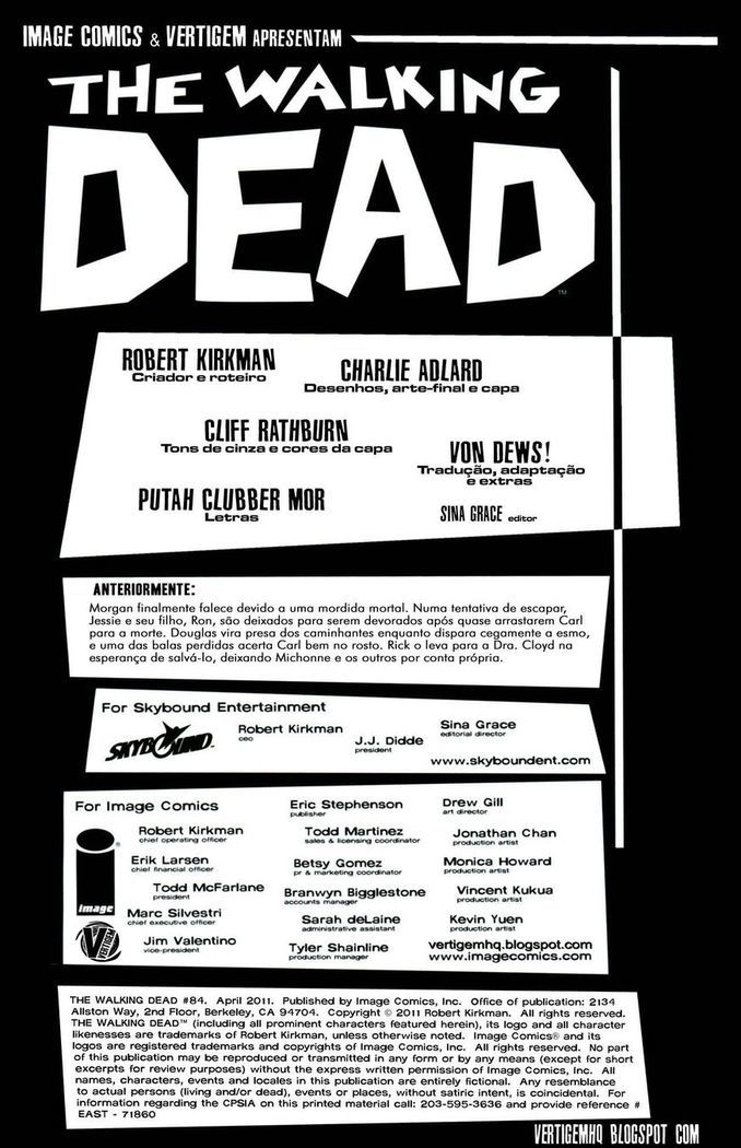 Read The Walking Dead (PT-BR) PT Manga Online