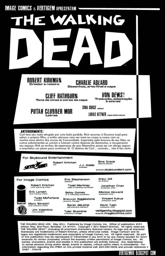 Read The Walking Dead (PT-BR) PT Manga Online
