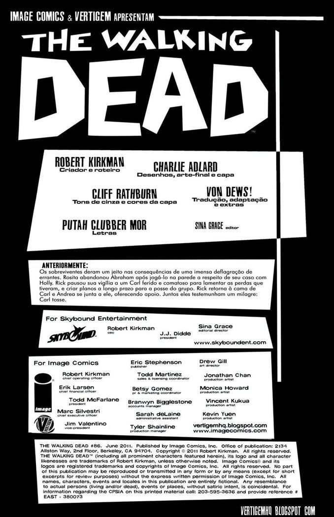 Read The Walking Dead (PT-BR) PT Manga Online