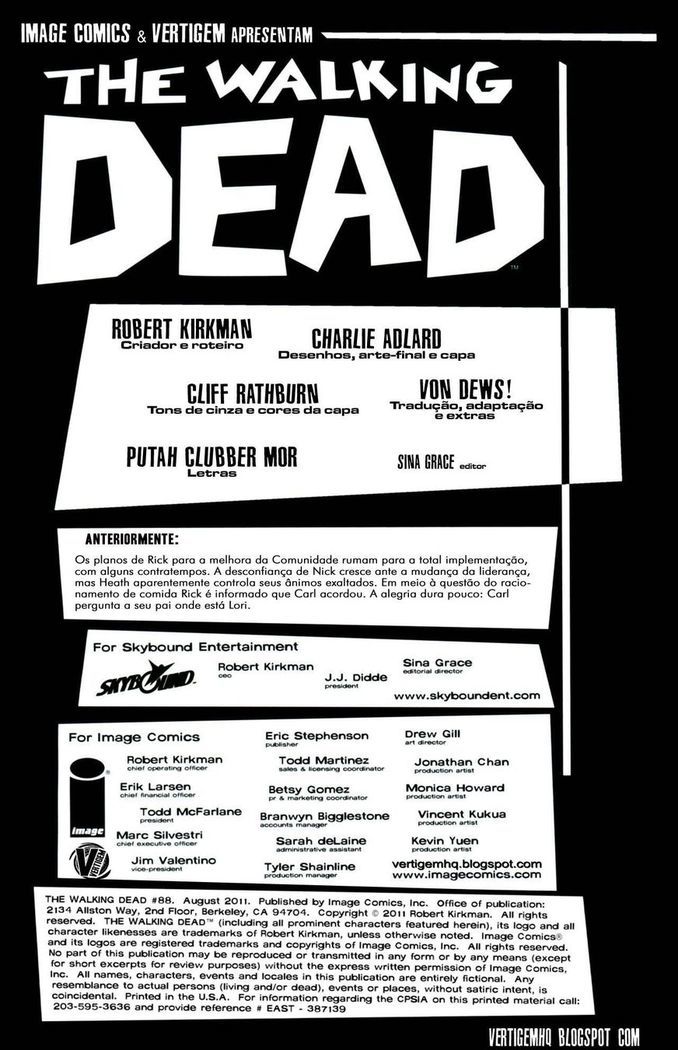 Read The Walking Dead (PT-BR) PT Manga Online