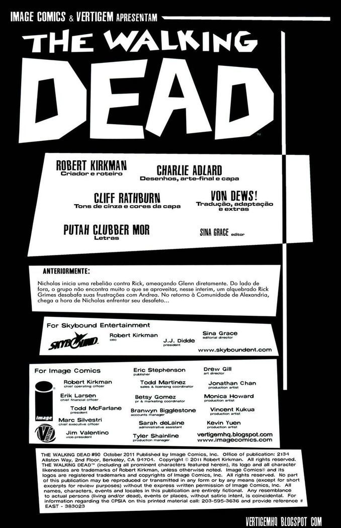 Read The Walking Dead (PT-BR) PT Manga Online