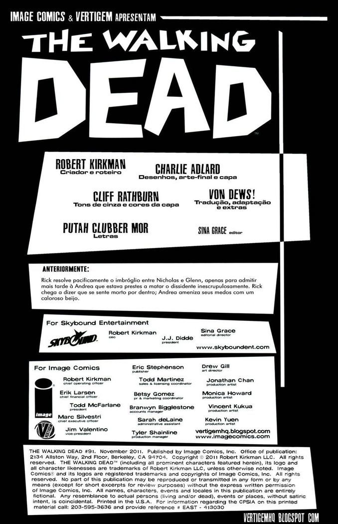 Read The Walking Dead (PT-BR) PT Manga Online