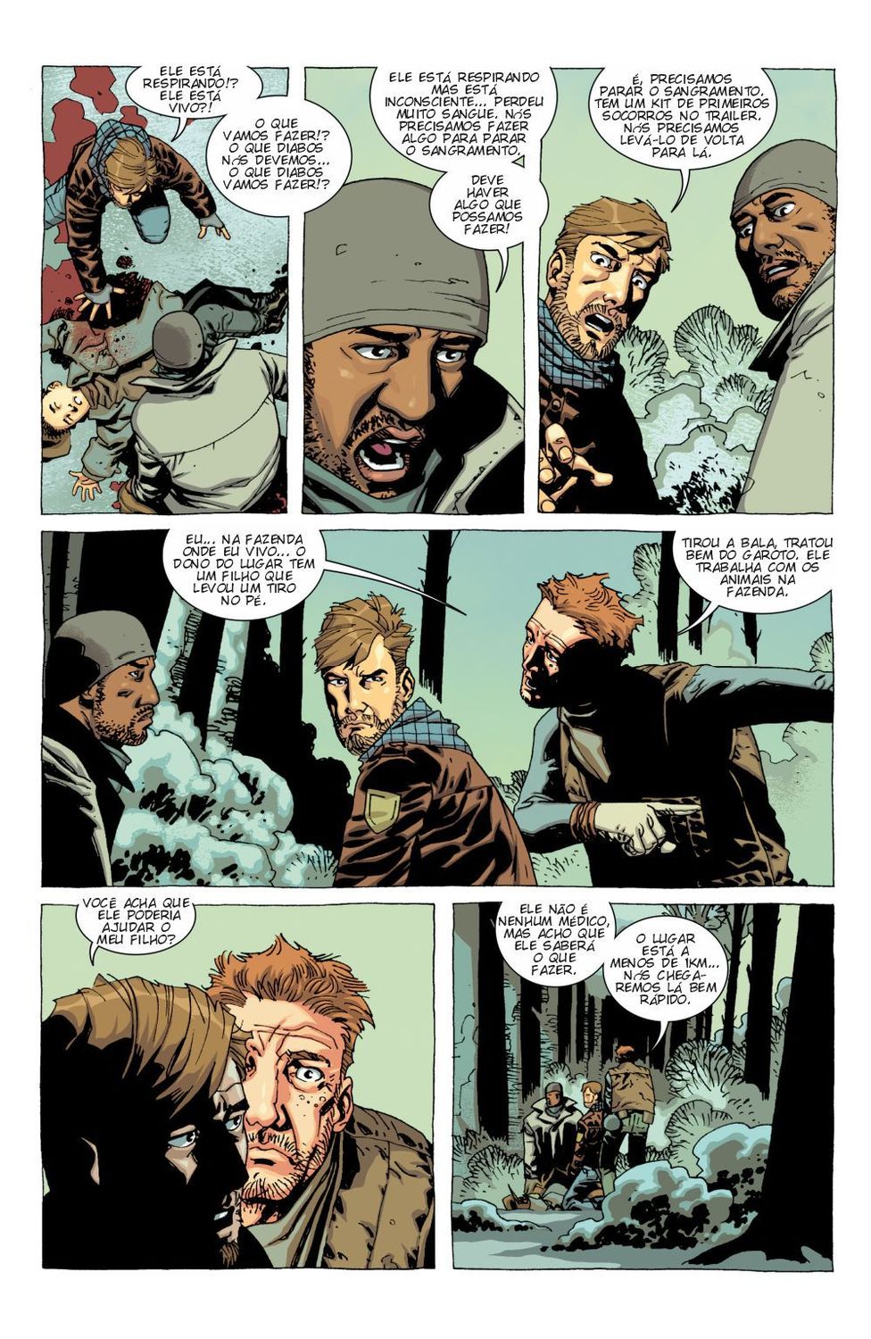 Read The Walking Dead - Deluxe (PT-BR) PT Manga Online