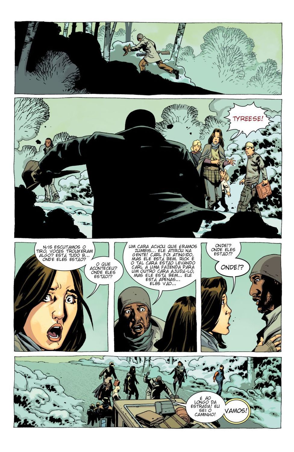 Read The Walking Dead - Deluxe (PT-BR) PT Manga Online