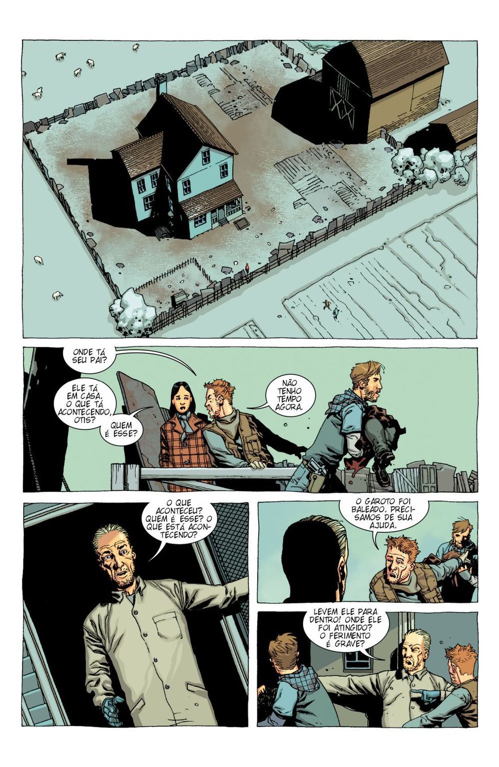 Read The Walking Dead - Deluxe (PT-BR) PT Manga Online